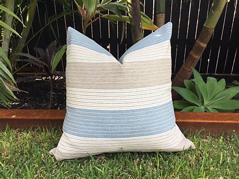 Outdoor Pillows Cushions Striped Outdoor Pillow Cover | Etsy