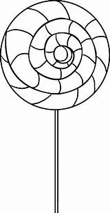 Free Coloring Pages Lollipops sketch template