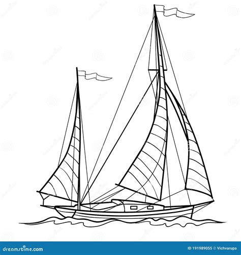 Vector Illustration. Ancient Phoenician Ship | CartoonDealer.com #150115039