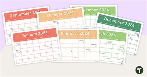 Printable Calendar 2024 And 2024 Calendar - Luisa Robinet