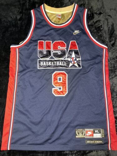 NBA Michael Jordan Olympics Team USA "Dream Team" Stitched Jersey [Nike Sz XL] | #4561868585