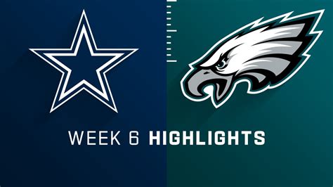 Dallas Cowboys vs. Philadelphia Eagles highlights | Week 6