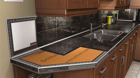 Ceramic Tile Kitchen Countertop