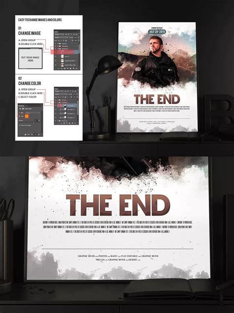 The End Movie Poster/Flyer II by Pro-Gh on Envato Elements | The end movie, Poster template ...