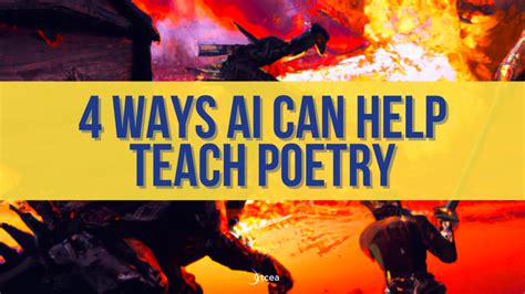 Four Ways AI Can Help Teach Poetry – TCEA TechNotes Blog