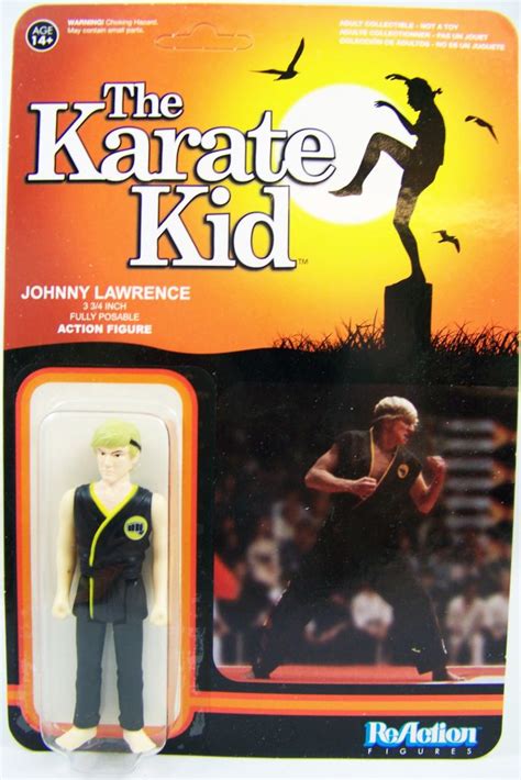 The Karate Kid - ReAction - Set of 6 figures: Daniel Larusso, Mr. Miyagi, Ali Mills, Johnny ...