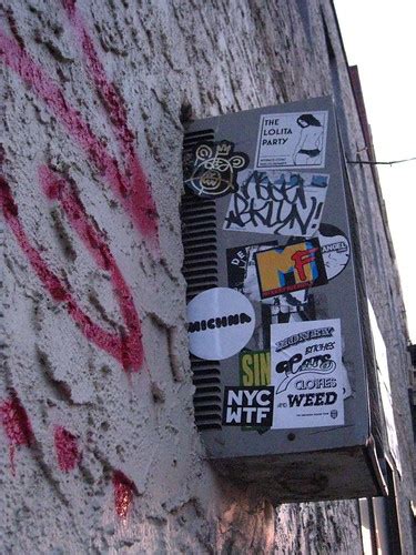 stickers sticking out | superk8nyc | Flickr
