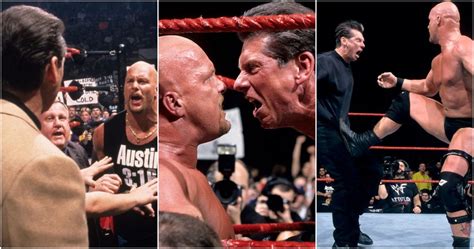 Every Stone Cold & Vince McMahon Match, Ranked From Worst To Best