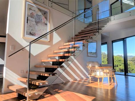 Glass Stair Balustrade Gold Coast - installed by Insular Frameless Glass