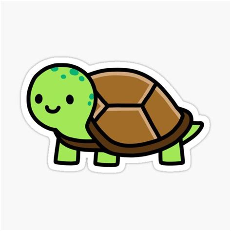 how to draw cute turtles - Google Search | Cute stickers, Kawaii stickers, Preppy stickers