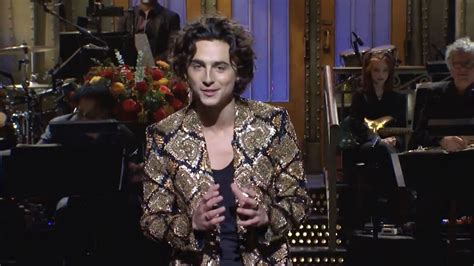 Timothée Chalamet Goes Full Wonka in Musical SNL Monologue