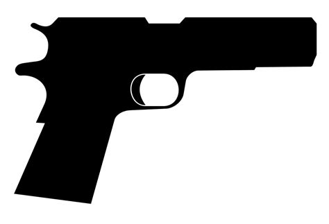 File:Gun outline.svg - Wikimedia Commons