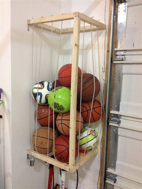 Organize all those sports balls at home by building this easy ball corral! | Your Projects@OBN