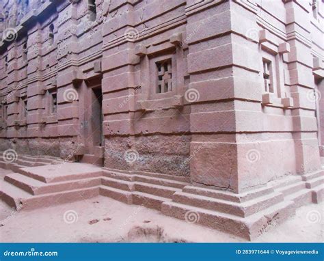 Rock Hewn Church Lalibela Architecture Stock Photo - Image of monolithic, building: 283971644