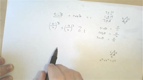 Sine squared plus cosine squared is the Pythagorean theorem!! - YouTube