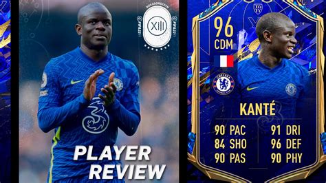 ESTA CARTA ES UNA MALDITA LOCURA!! | NGOLO KANTE TOTY 96 REVIEW | FIFA ...