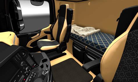 THE LUXURY INTERIOR FOR MERCEDES-BENZ NEW ACTROS 1.27.X INTERIOR MOD - ETS2 Mod