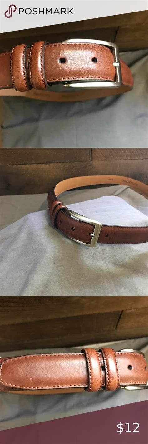 Dockers Men’s Belt | Genuine leather belt, Dockers men, Dockers