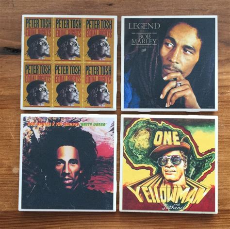 Reggae Album Cover Coasters by MadeInClaremont on Etsy https://www.etsy ...