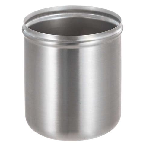 3 Qt. Jar - Stainless Steel, Round - Server Products