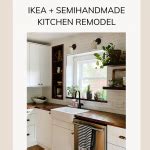 Before and After: Incredible IKEA Kitchen Remodel with Semihandmade • Interior Designer Des ...