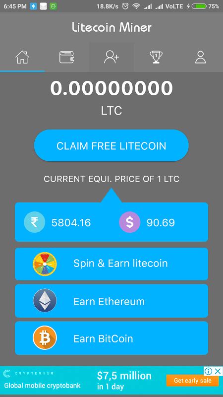 Free litecoin miner