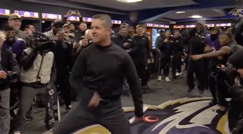 John Harbaugh Shows Off Hilarious Dance Moves After Playoff Win