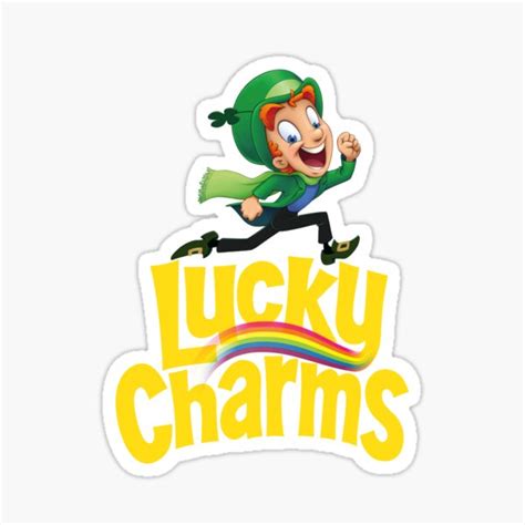 "lucky charms" Sticker for Sale by andrigondes1992 | Redbubble