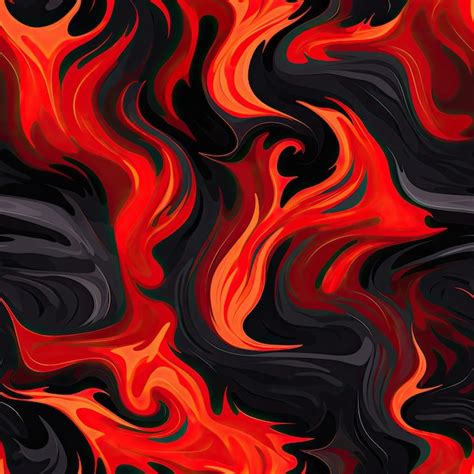 Patterns inspired by the texture of flowing lava | Premium AI-generated image