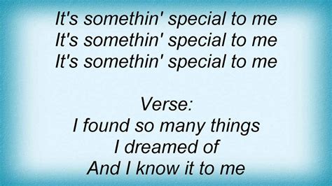 Colbie Caillat - Something Special Lyrics - YouTube