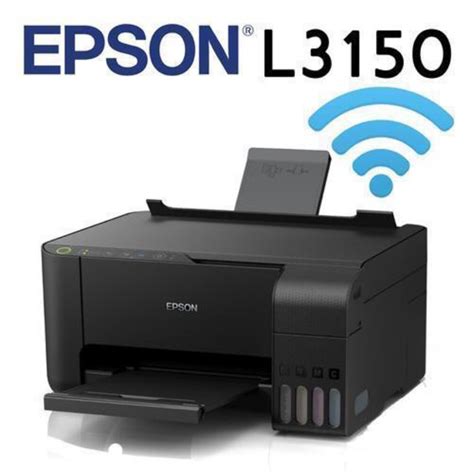 EPSON L3150 PRINT, SCAN, COPY, WIFI INCLUDE 4 BOTTLESS ORIGINAL INK E410 E510 E3170 HP2676 ...