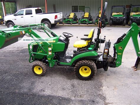 2013 John Deere 1025r Loader Backhoe