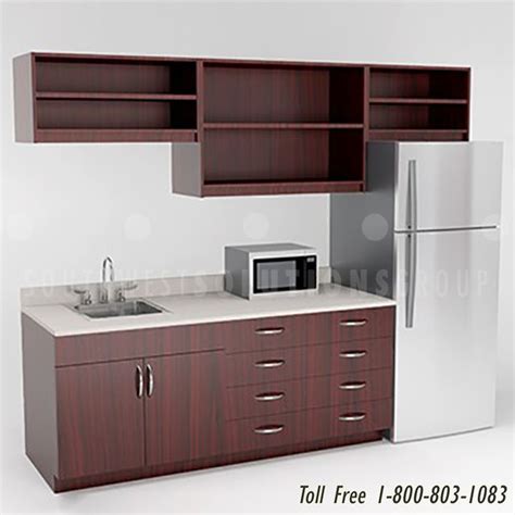 Breakroom Casework Cabinets Modular Laminate BIM Revit Models | Break room, Design your kitchen ...