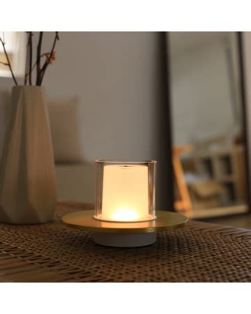 Candle TC Brass Table Lamp