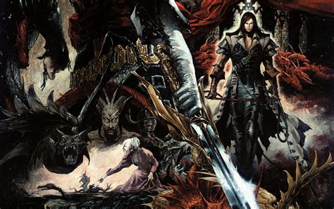 Download Trevor Belmont Video Game Castlevania HD Wallpaper by Ayami Kojima