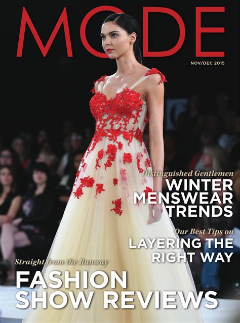 MODE Fashion Magazine - Nov/Dec 2015 by MODE Fashion Magazine - Issuu