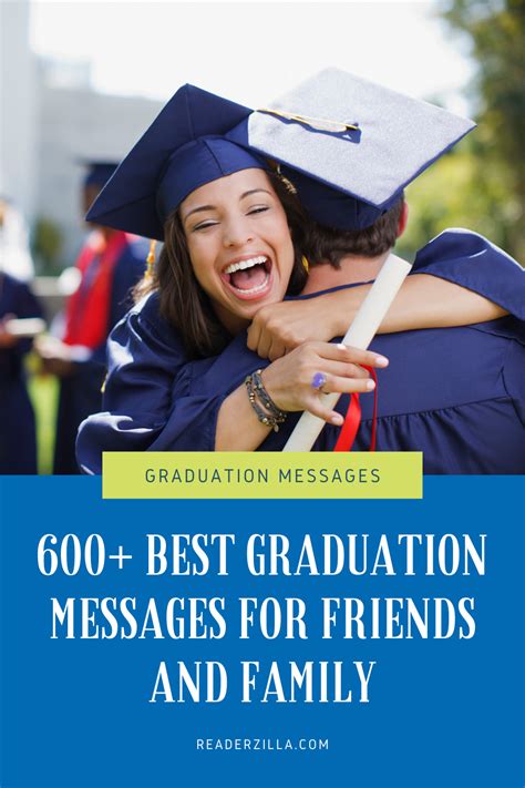 600+ Best Graduation Messages for Friends and Family | Graduation ...