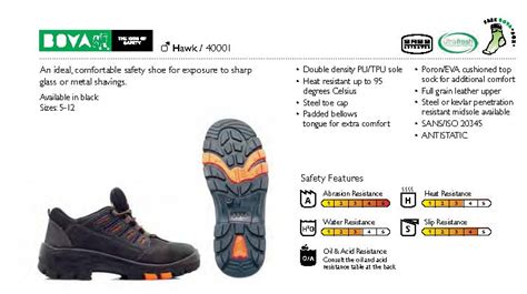 Bova Safety Footwear | Products | Harrismith, , Free State