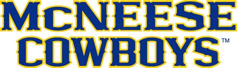 McNeese State Cowboys Logo - Wordmark Logo - NCAA Division I (i-m ...