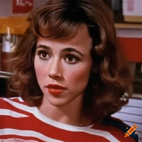 1979-inspired photo of linda cardellini in a diner on Craiyon