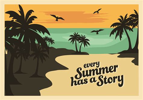 Free Summer Vector Background - Download Free Vector Art, Stock Graphics & Images