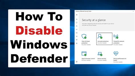 How To Permanently Disable Windows Defender & SmartScreen - Windows 10 ...