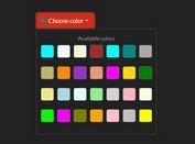 jQuery color picker Plugins | jQuery Script