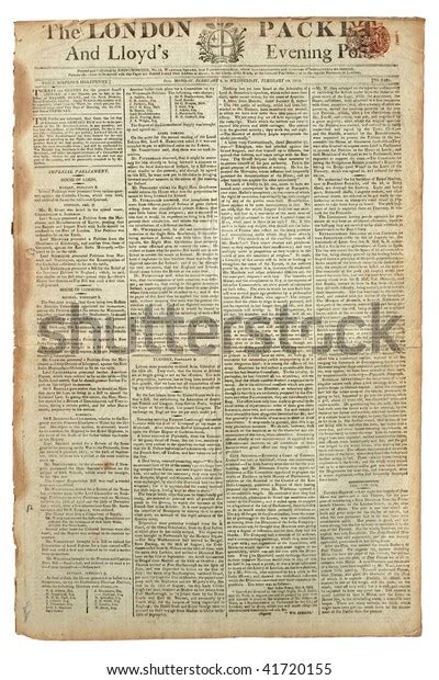 498 Old London Newspaper Images, Stock Photos & Vectors | Shutterstock