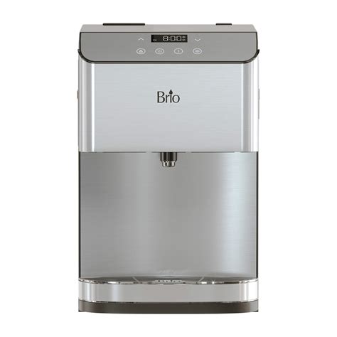 Brio Moderna Self-Cleaning Bottleless Countertop Water Cooler Dispenser - with 3-Stage Water ...