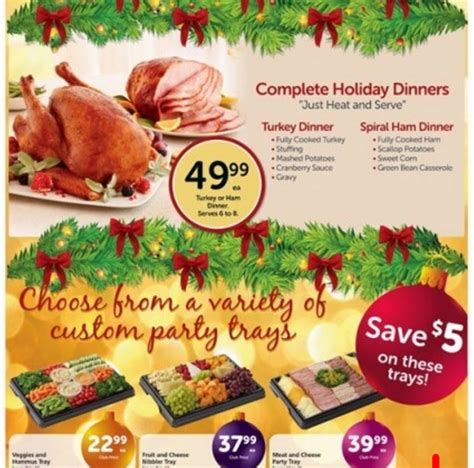 Pre Cooked Thanksgiving Dinner Package - Publix Turkey Dinner Package Christmas / Publix Deli ...