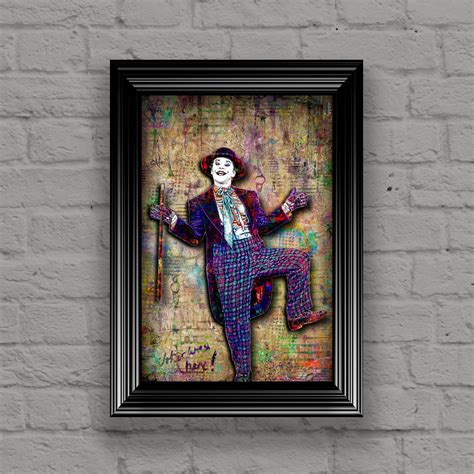 The Joker Jack Nicholson Poster, Batman 1989 Tribute Fine Art – McQDesign