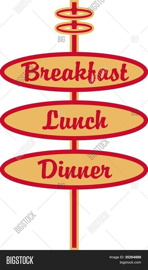 Restaurant Sign Vector & Photo (Free Trial) | Bigstock