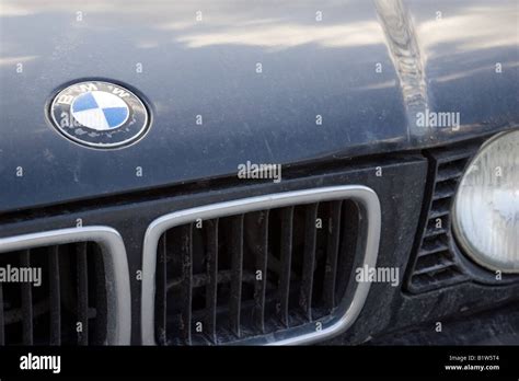 BMW front grille Stock Photo - Alamy