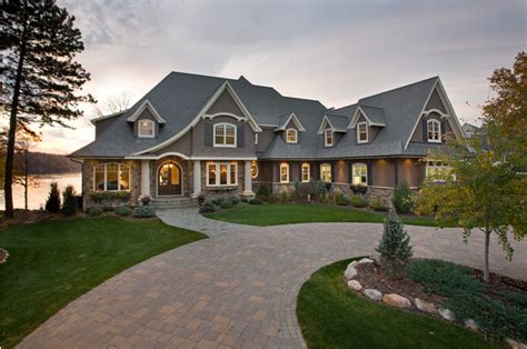 Beautiful home on a lake | House exterior, House designs exterior, Traditional exterior